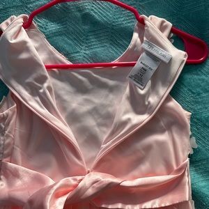 Pink tulle dress, Girls size 12 by Bonnie Jean